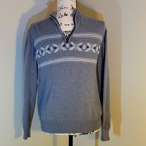 Boys Quarter Zip Sweater